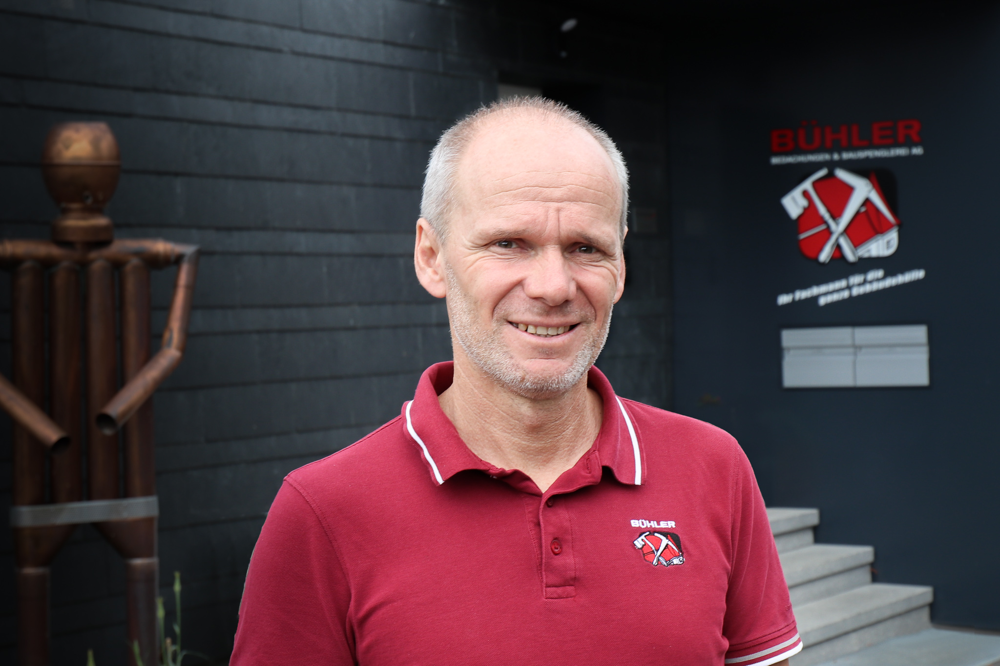 Andy Bühler, Bühler Bedachungen und Bauspenglerei AG, Romanshorn Andy Bühler, Bühler Bedachungen und Bauspenglerei AG, Romanshorn