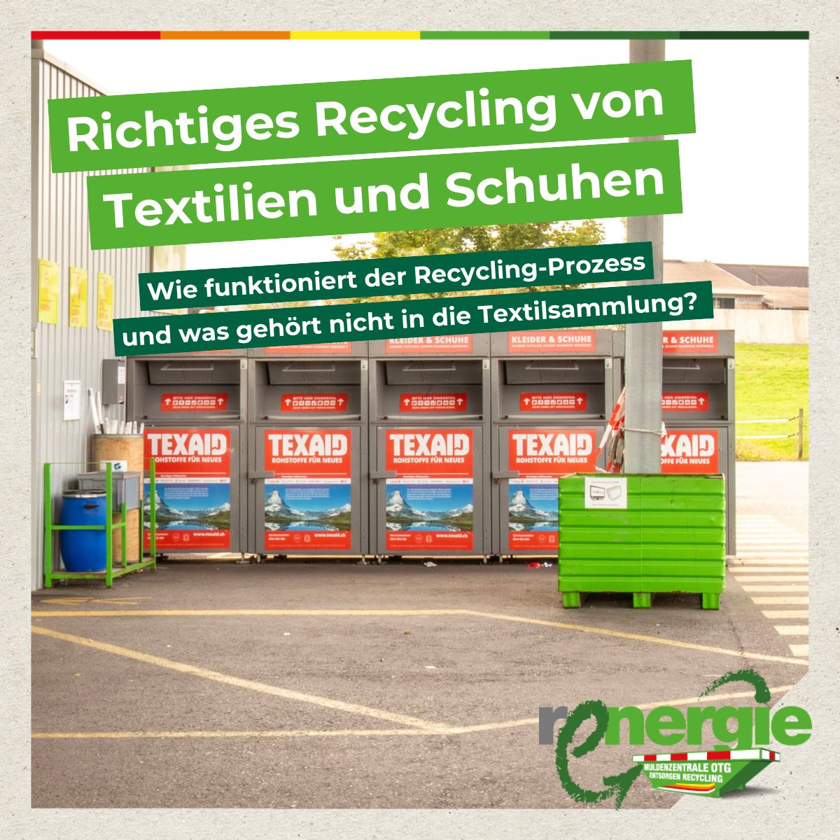 Recycling von Textilien und Schuhen: Wie funktioniert die Wiederverwertung?